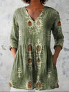 Willow| Long Blouse with V-Neck