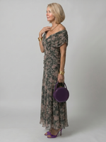 Faye | Off-Shoulder Flow Midi Dress