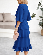 Elizabeth™ Ruffle Midi Dress