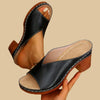 Navy™ | Orthopedic Thick Heel Sandals