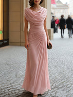 Madisson™ Elegant Draped Maxi Dress