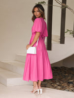Aurielle™ V-Neck Flow Dress