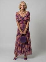 Faye | Off-Shoulder Flow Midi Dress