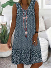 Niana™ Sleeveless Floral V-Neck Dress