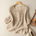 Violet™ Embroidered Boho Blouse