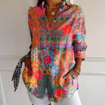 Roseanne™ Floral Breeze Button-Up Shirt