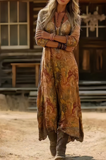Valeria™ Bohemian Floral Maxi Dress