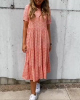 Sofie™ Casual Floral Print Dress
