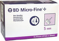 BD MicroFine+ 5mm/31 Gauge Pen Needles (100)