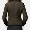 Nova™ Velvet Detail Tweed Jacket