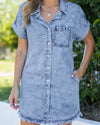 Michelle | Denim Shirt Dress