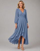 Lottie | Elegant V-Neck Maxi Dress
