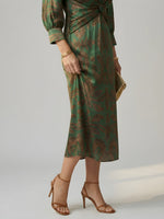 Alisson | Elegant Wrap Midi Dress