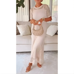 Ariella™ Elegant Cut-Out Maxi Dress
