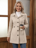 Irene™ Elegant Wool-Blend Coat