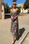 Emelia™ Elegant V-Neck Maxi Dress