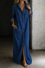 Rhea | Button Down Dress