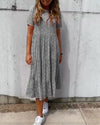 Sofie™ Casual Floral Print Dress