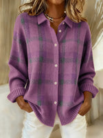 Salome™ Cloud-Soft Plaid Button-Up