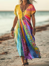 Veda™ Bohemian Sun Maxi Dress