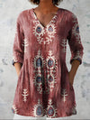 Everly | Long Blouse with V-Neck