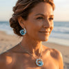 Ocean Wave Crystal Jewelry Set