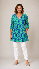 Marlee | Long Blouse with V-Neck