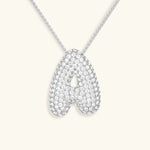 Bubble Initial Necklace