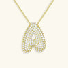 Bubble Initial Necklace
