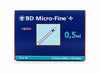 BD MicroFine + Plus 0.5ml U100 29G 12.7mm x 100 - Special Offer