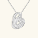 Bubble Initial Necklace