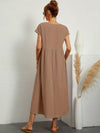 Cassandra™ Elegant Round Neck Dress