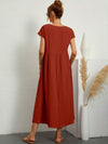 Cassandra™ Elegant Round Neck Dress