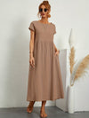 Cassandra™ Elegant Round Neck Dress