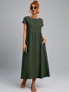 Cassandra™ Elegant Round Neck Dress