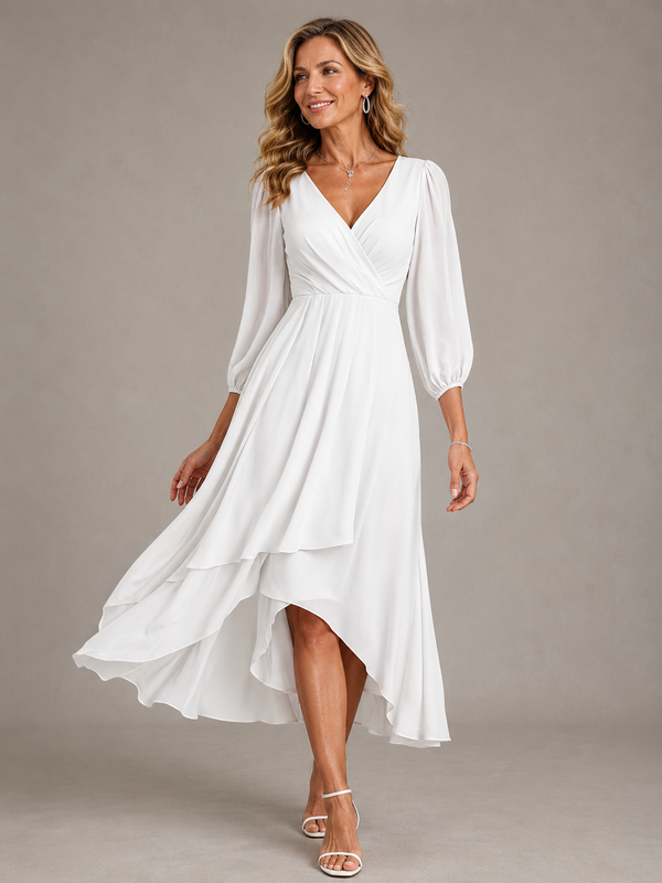 Lottie | Elegant V-Neck Maxi Dress