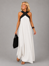Madelynn | Cross Elegance Maxi Dress