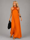 Madelynn | Cross Elegance Maxi Dress