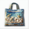 Coastal Sea Turtle Bliss | Handmade Quilted Tote