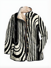COLETTE™ | Casual Quilted Jacket with Abstract Geometric Design