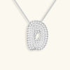 Bubble Initial Necklace