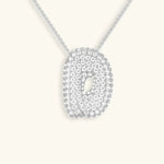 Bubble Initial Necklace