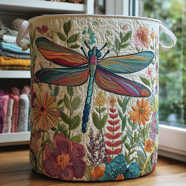 Dragonfly Meadow Laundry Basket