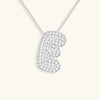 Bubble Initial Necklace