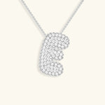 Bubble Initial Necklace