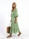 Gabriela | Elegant Tiered Midi Dress