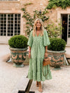 Gabriela | Elegant Tiered Midi Dress