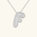 Bubble Initial Necklace