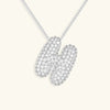 Bubble Initial Necklace