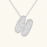 Bubble Initial Necklace